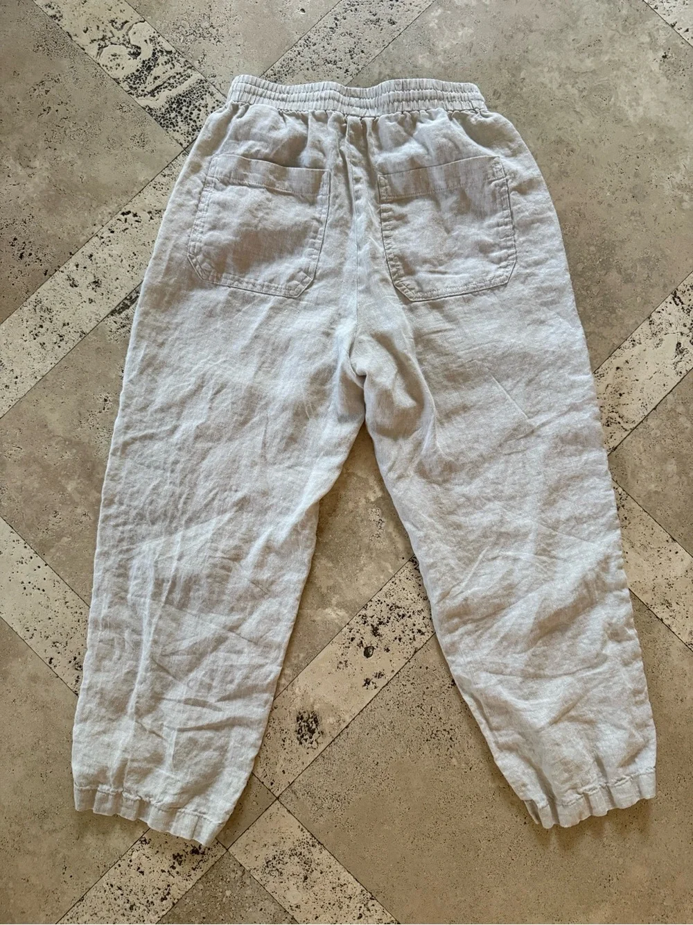 THE GETAWAY STRAIGHT-LEG PULL-ON PANT IN LINEN